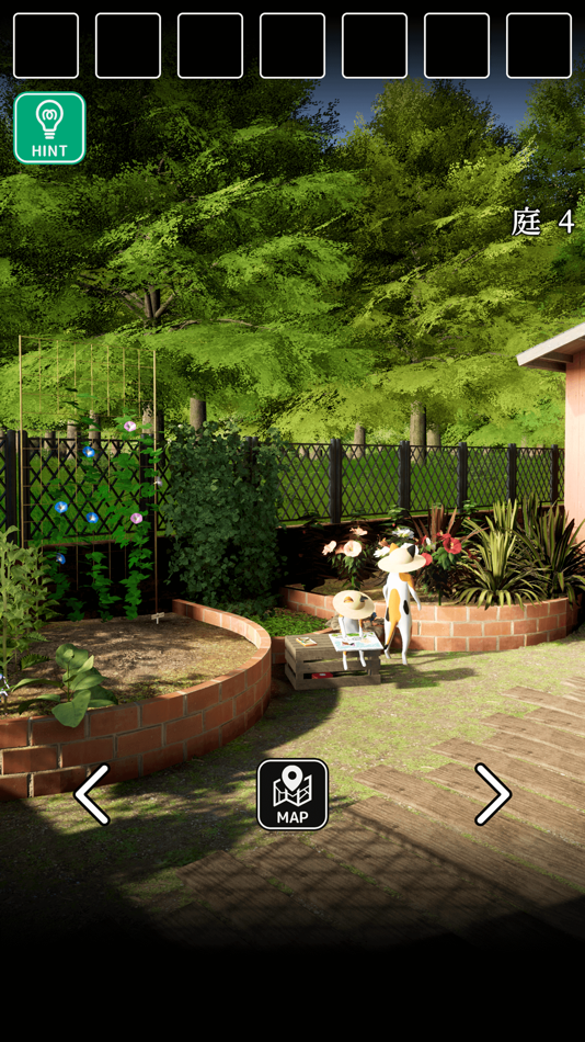 #3. 脱出ゲーム 猫様のからくりガーデンからの脱出 (iOS) 由: chie ono