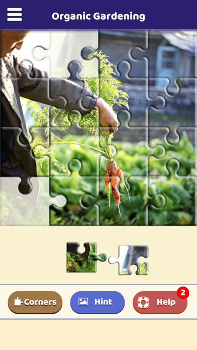 Organic Gardening Puzzle Screenshot