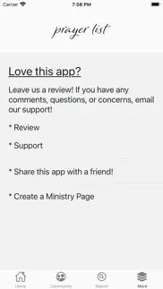 prayer list - a prayer app iphone screenshot 4