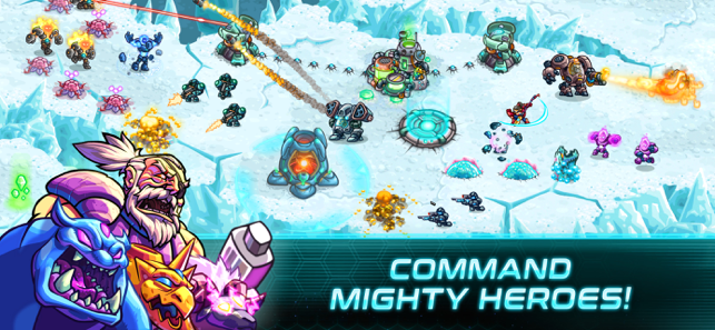 ‎Iron Marines: ภาพหน้าจอเกมออฟไลน์ RTS