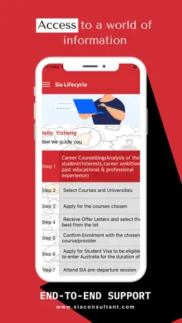 Game screenshot SIA - Study Abroad Consultant apk