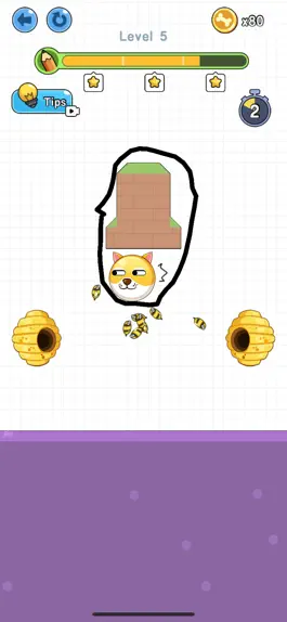 Game screenshot Save The Piggy-Draw Line Game hack