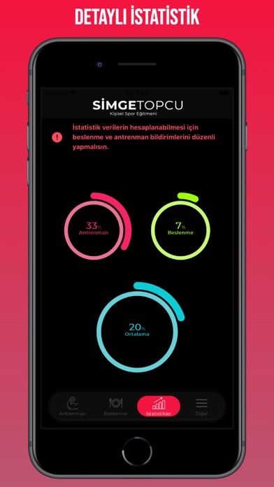 Simge Fitness Screenshot