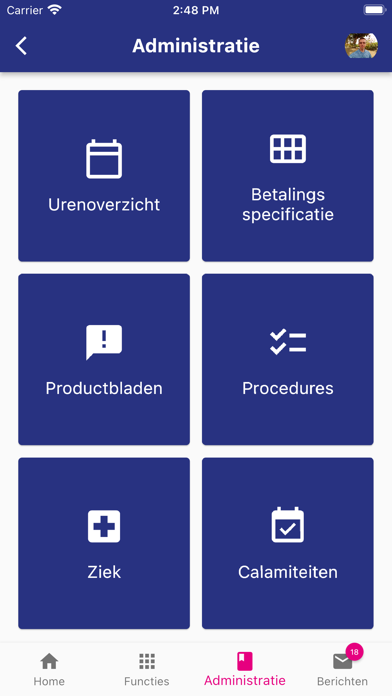 Schoonmaakbedrijf Klien Screenshot