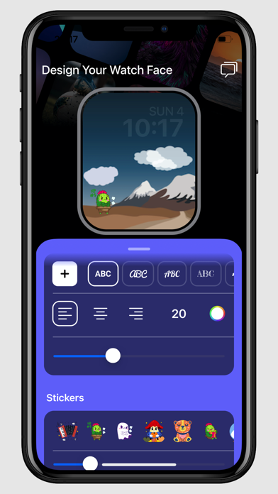 Watch Face Design Screenshot