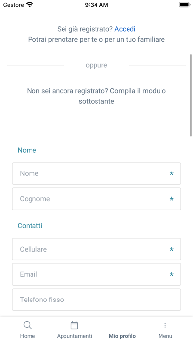 Lamm Centro Analisi Screenshot
