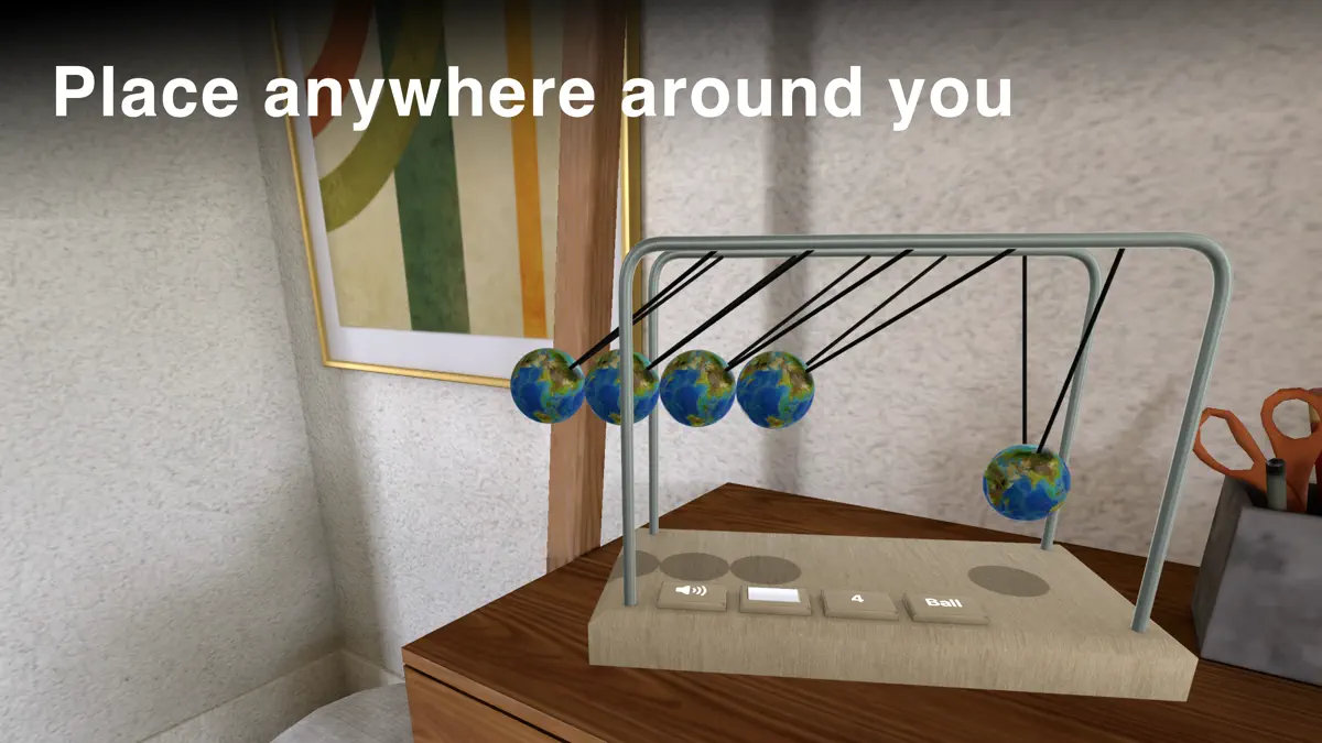 Newtons Cradle Desk Toy screenshot 4