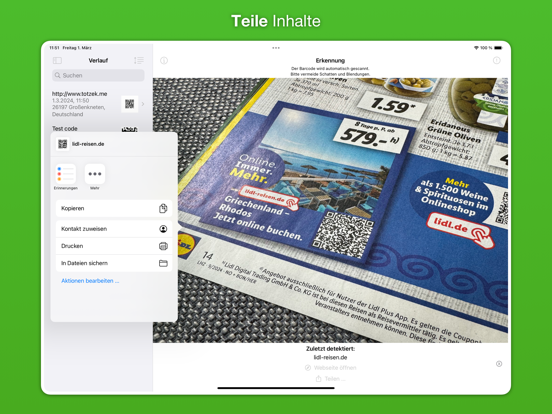 Screenshot #6 pour Quick Barcode
