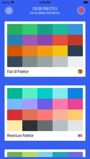 How to cancel & delete color palettes - nice colors 1