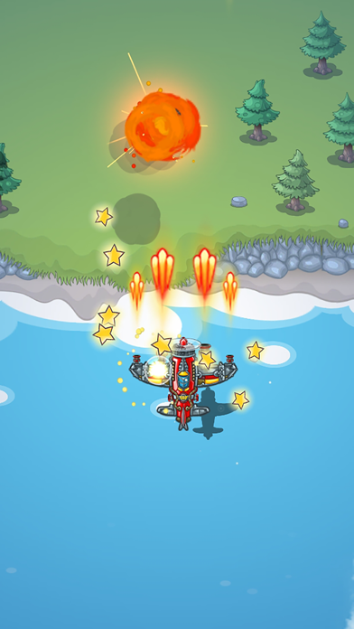 Flying Shooter Alien War Game Screenshot
