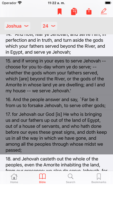 YLT Bible Screenshot