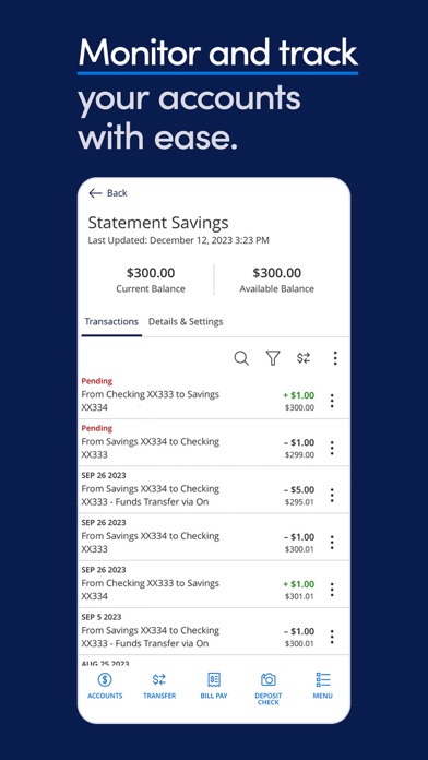 Five Star Bank Digital Banking Screenshot