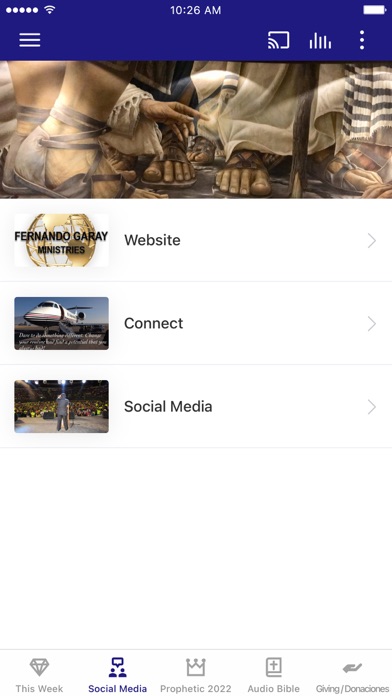 FUEGO Ministries Screenshot