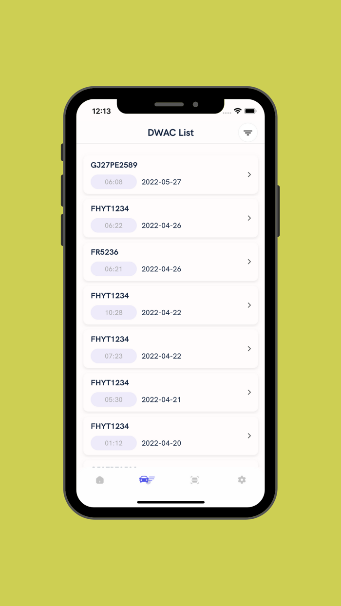 DWAC- Driver Walk Around Check