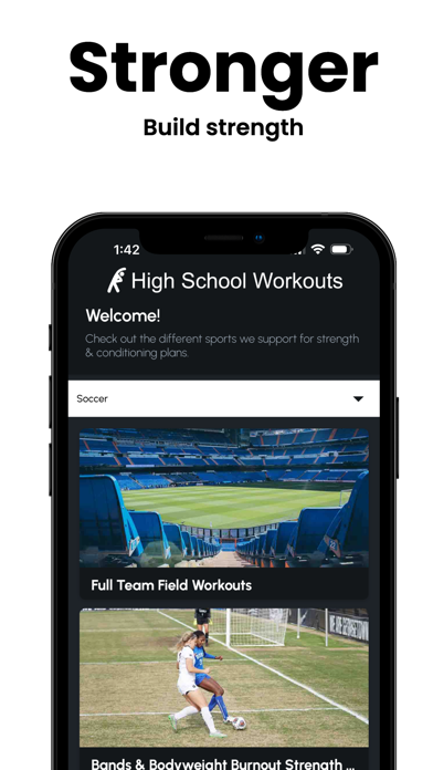 High School Workouts Screenshot