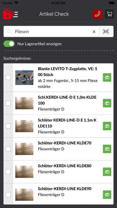 Baustoff Brandes Screenshot
