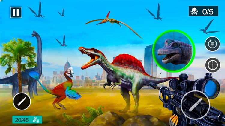 Wild Dino Hunting Games screenshot-4