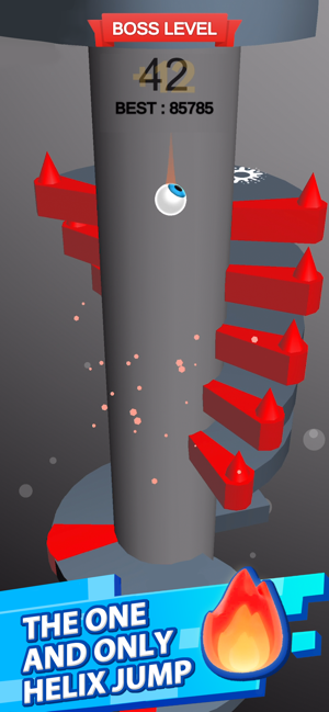‎Helix Jump Screenshot