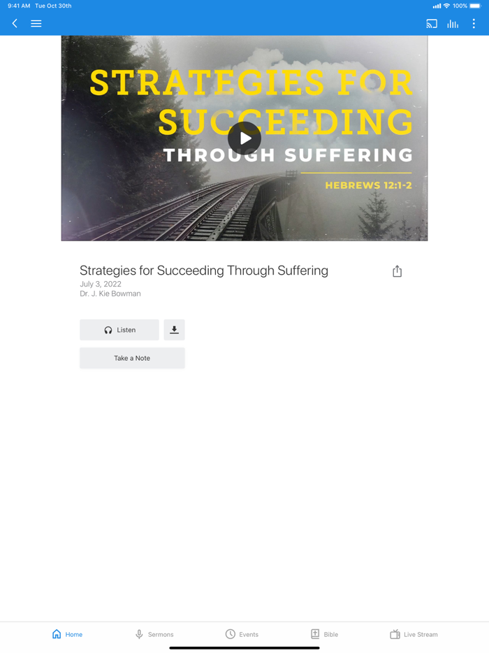 Hyde Park Baptist Church App