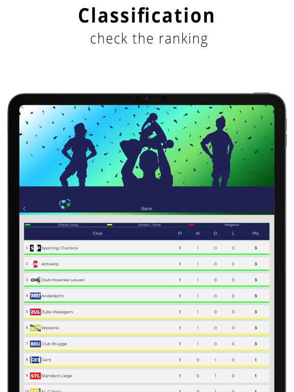 Screenshot #5 pour Info Belgium League