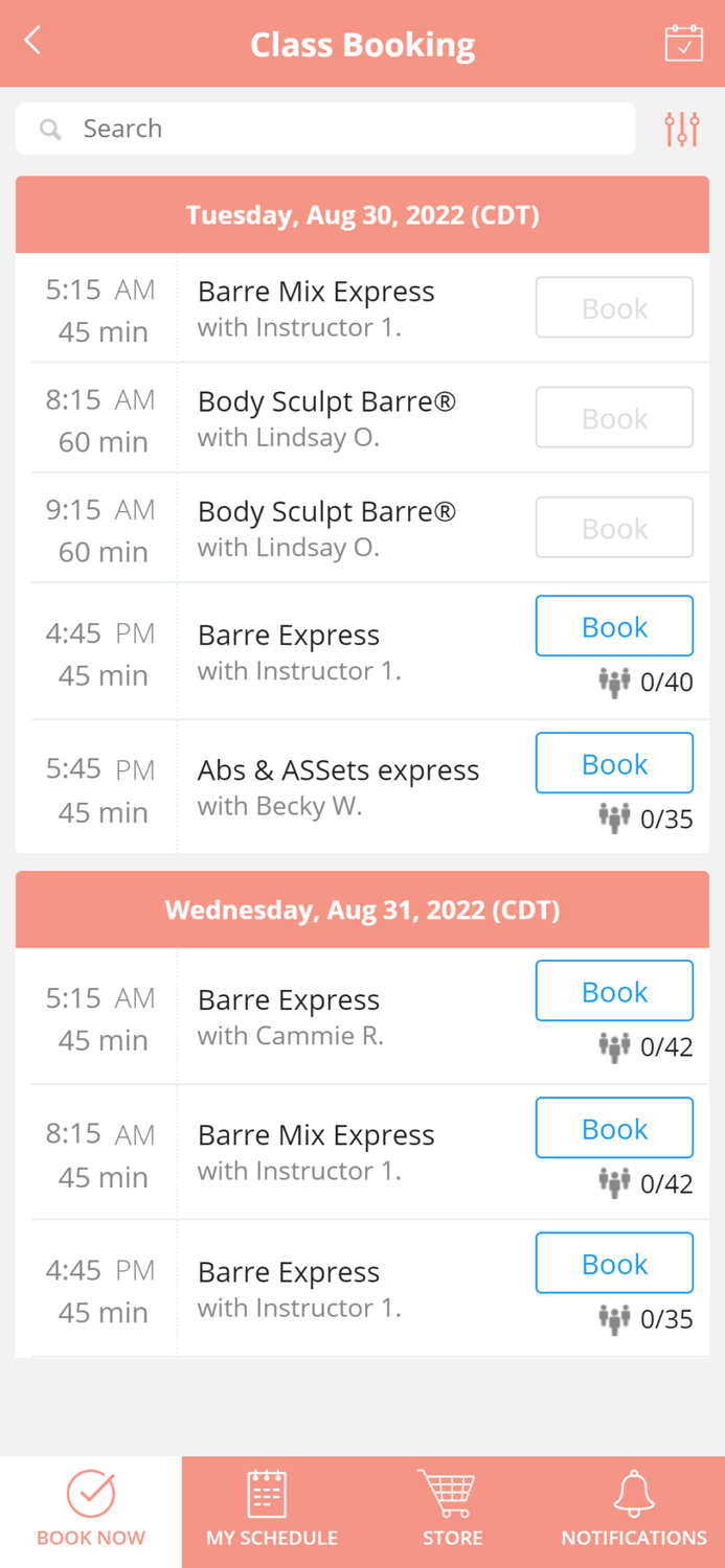 Body Sculpt Barre Studio