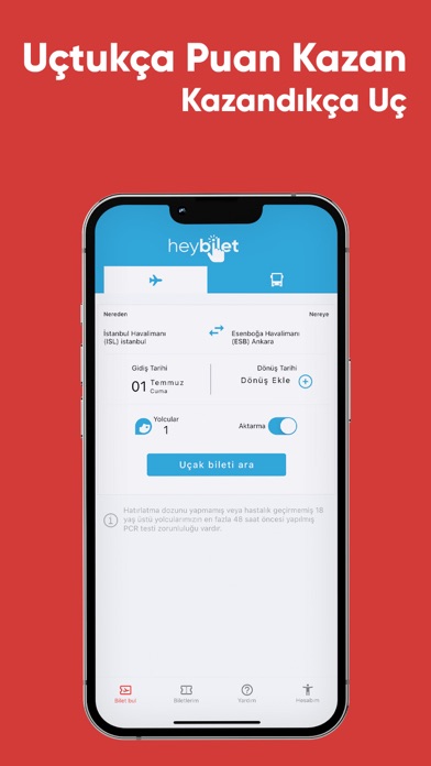 Heybilet—Turkey Flight Tickets Screenshot