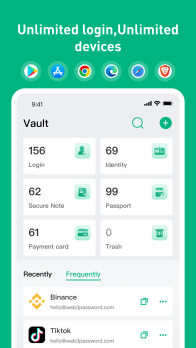 Web3Password Screenshot