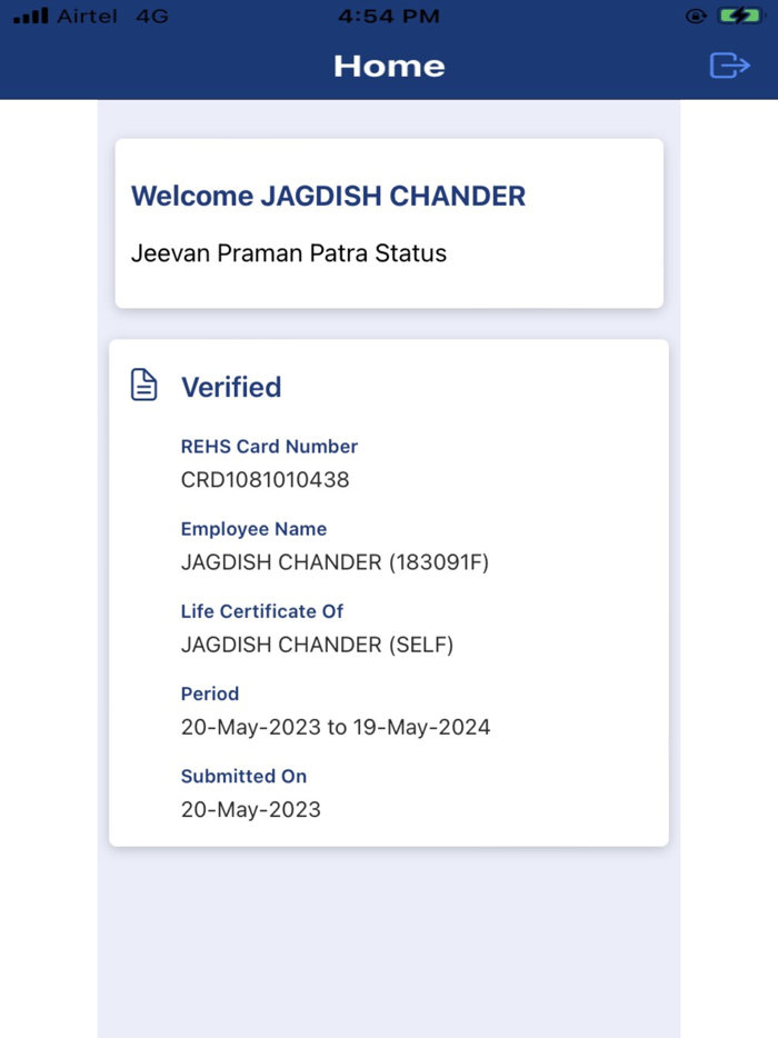 NHPC Jeevan Praman Patra