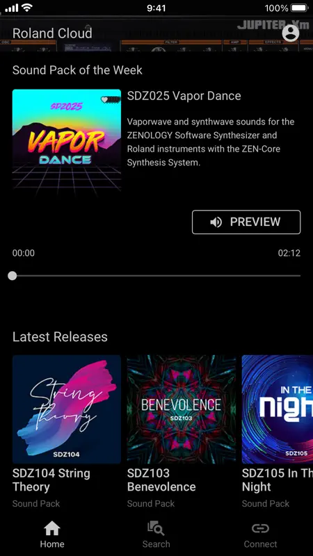 Roland Cloud Connect screenshot 1 of 3