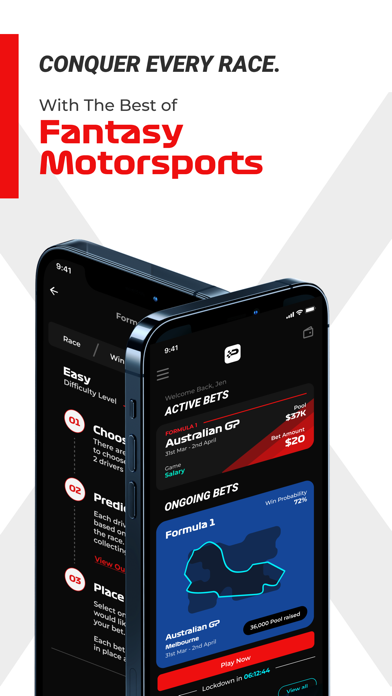 Podiumpe: Fantasy Motorsports Screenshot