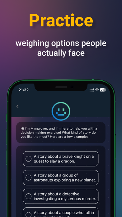 Mimprover.Decisions(Alpha) Screenshot