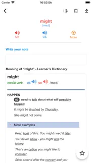 english learner dictionary iphone screenshot 3