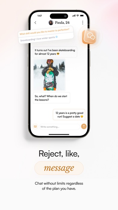 Vinply: sieć społecznościowa Screenshot