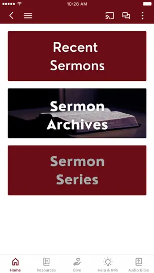 Olivet Gospel Church screenshot 2