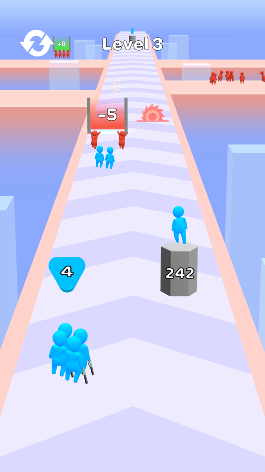 #3. Running Crowd (iOS) Podle: Ozan Kasikci