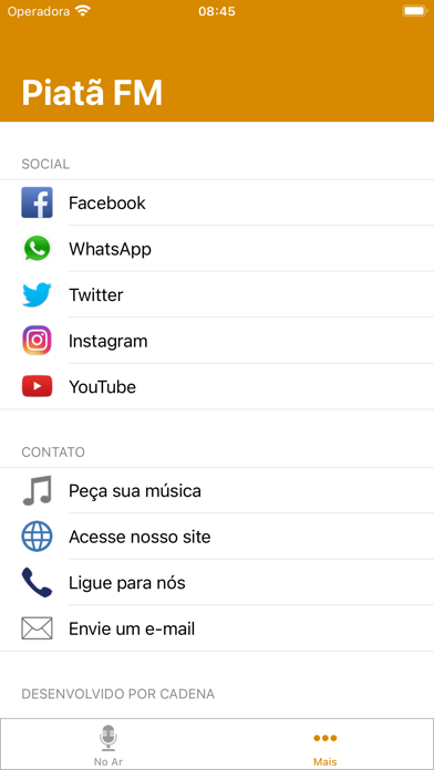 Piatã FM Screenshot