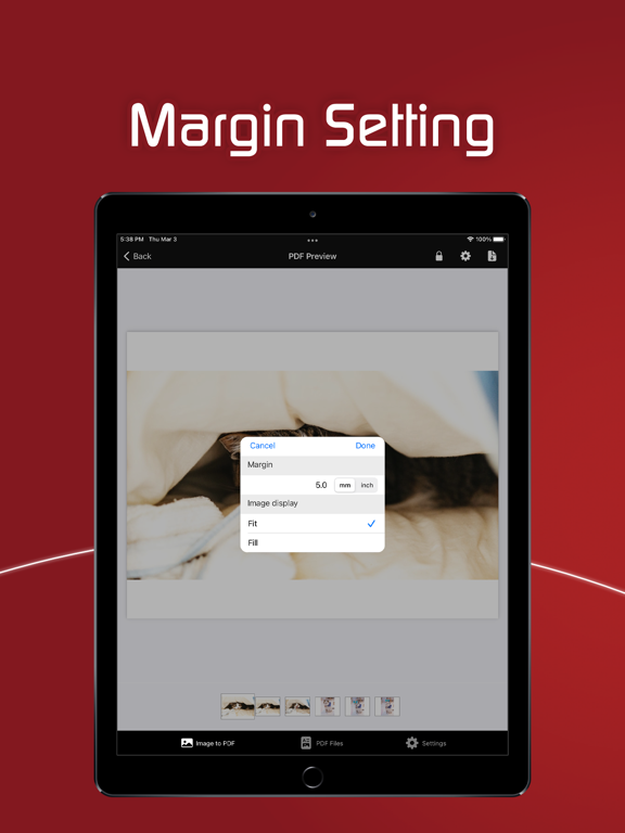 Image to PDF - Convert to PDF iPad screenshot 5 - Business app