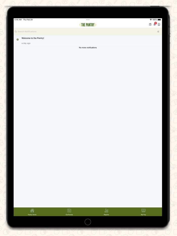 The Pantry Associate App