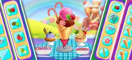 Game screenshot Cone Ice Cupcake Making Shop mod apk