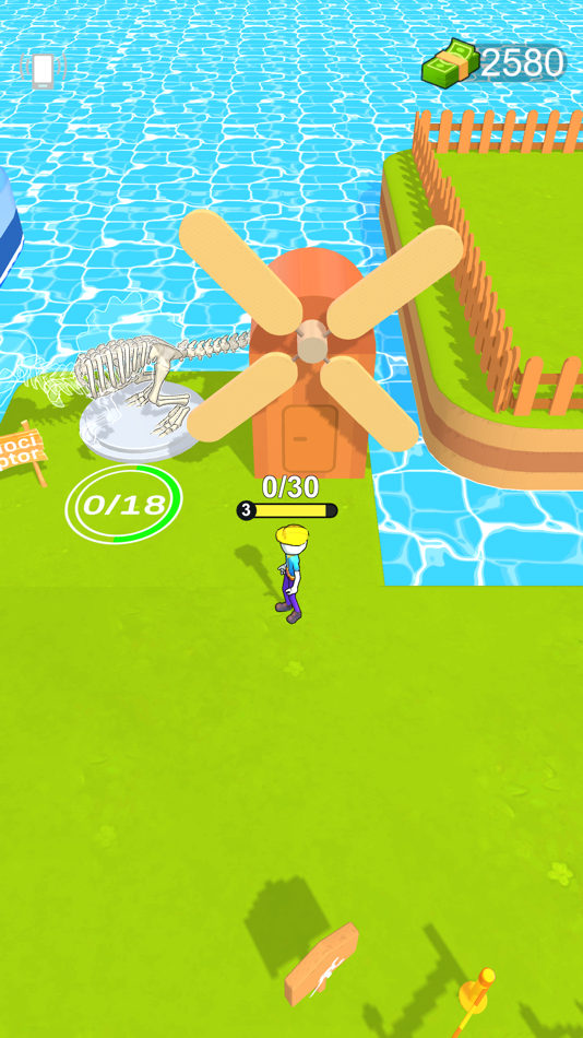 #2. Dig Dino 3D (iOS) Podle: 淑芳 董