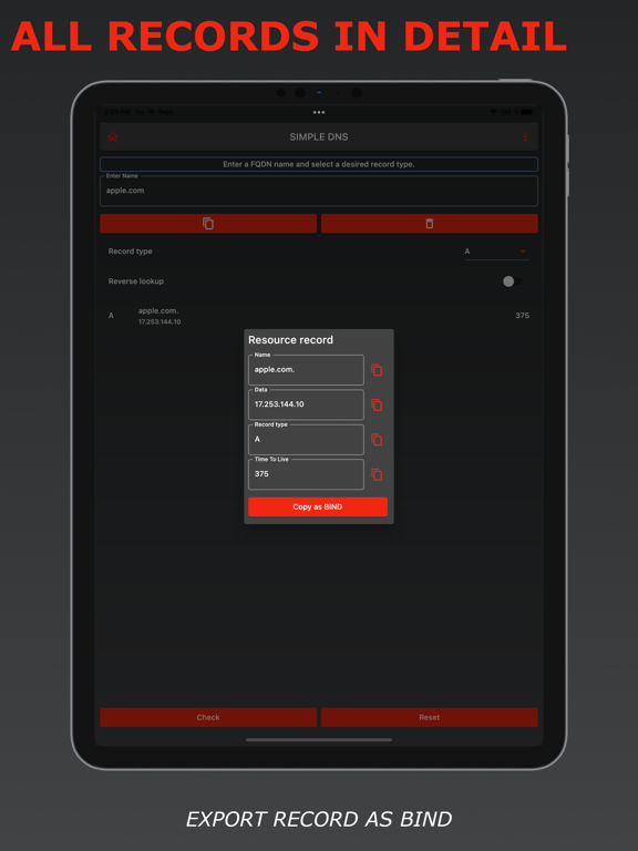 App screenshot