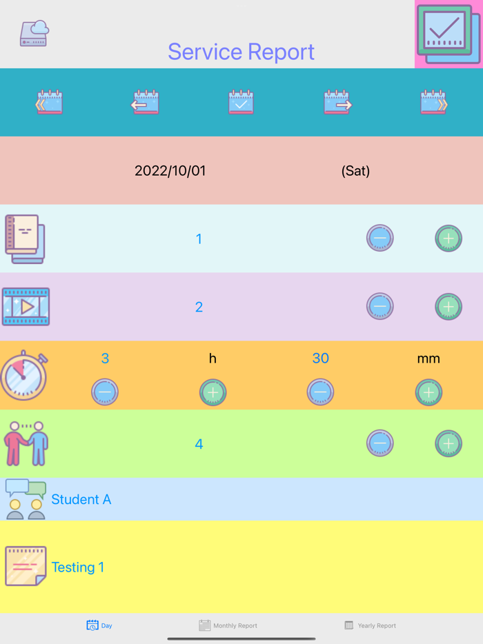 Ministry Service Report