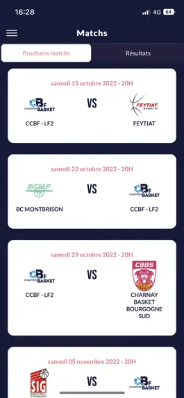 Game screenshot C’Chartres Basket Féminin apk