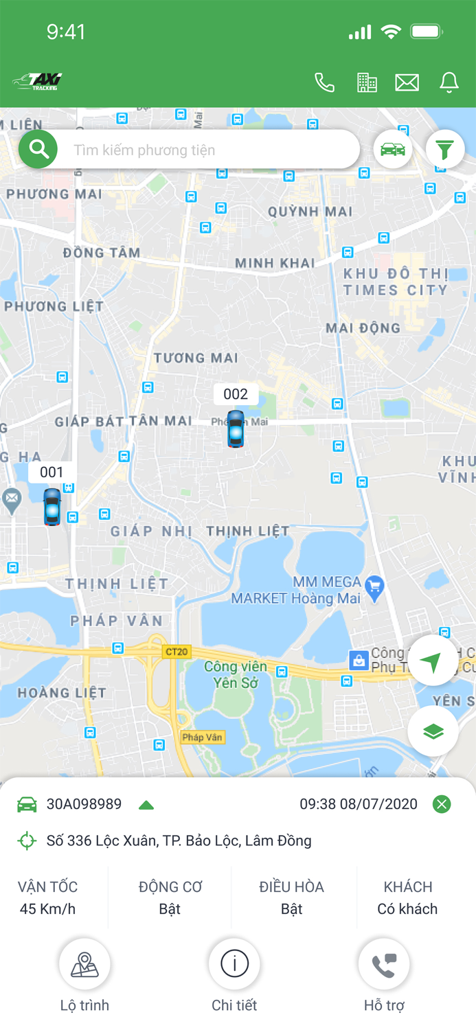 Taxi Tracking
