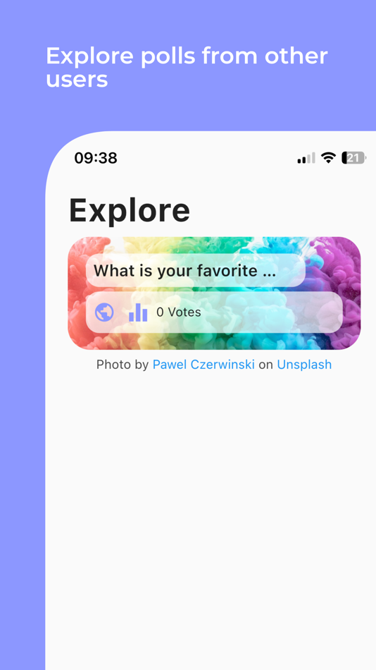 #3. Pollmachine: Create polls (iOS) 来自: Manuel Schuler