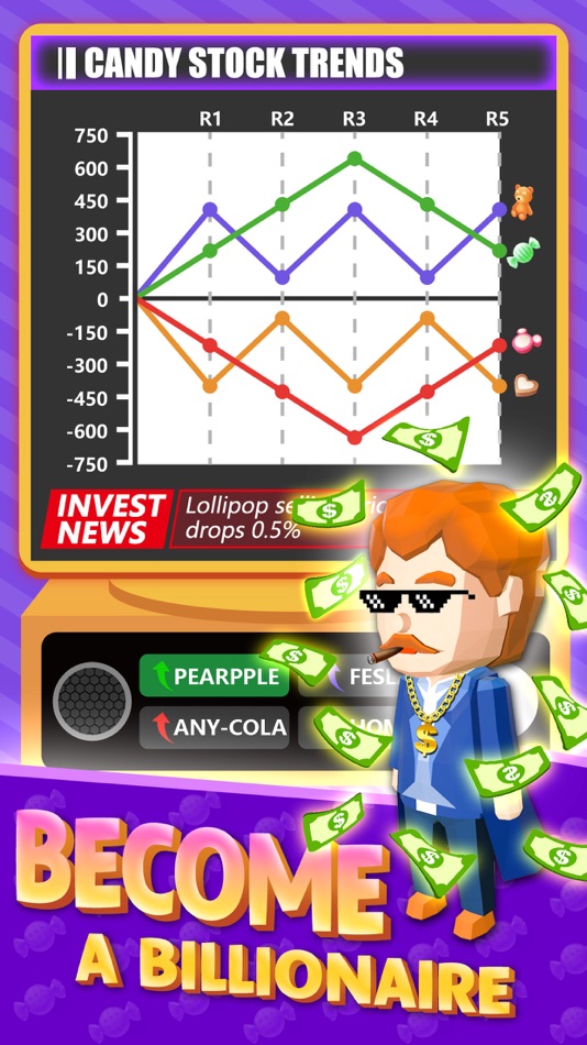 #7. Idle Candy Factory Tycoon (iOS) 由: Guangzhou hengkun Information Technology Co.,Ltd