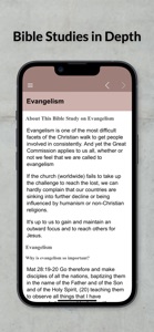 Bible Studies in Depth Daily screenshot #8 for iPhone