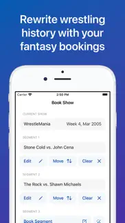 pro wrestling manager 2023 iphone screenshot 1