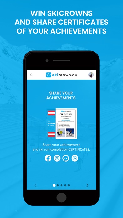skicrown.eu Screenshot
