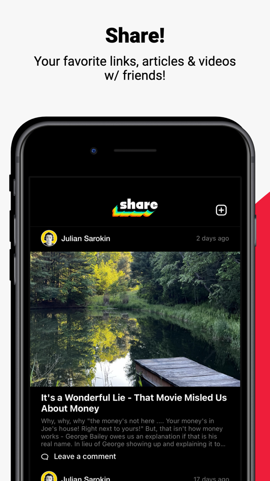 #1. Share - Share Your World (iOS) 由: Julian Sarokin